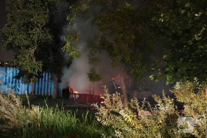 Flinke buitenbrand snel onder controle