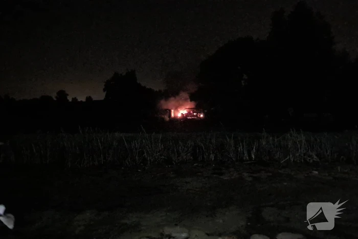 Flinke buitenbrand snel onder controle