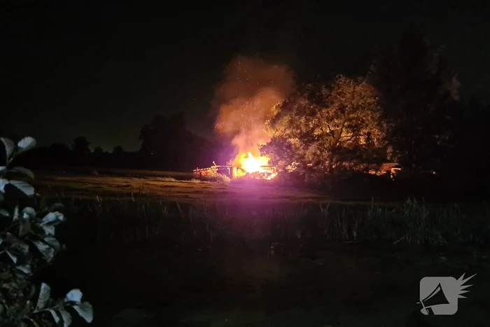 Flinke buitenbrand snel onder controle
