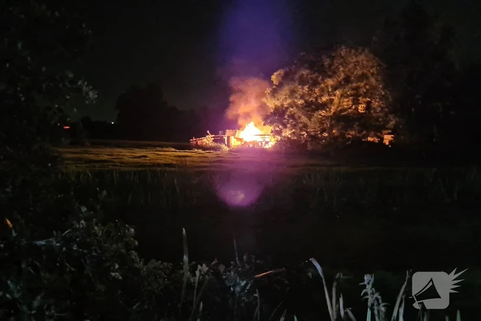Flinke buitenbrand snel onder controle
