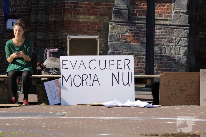 Demonstratie Evacueer Moria