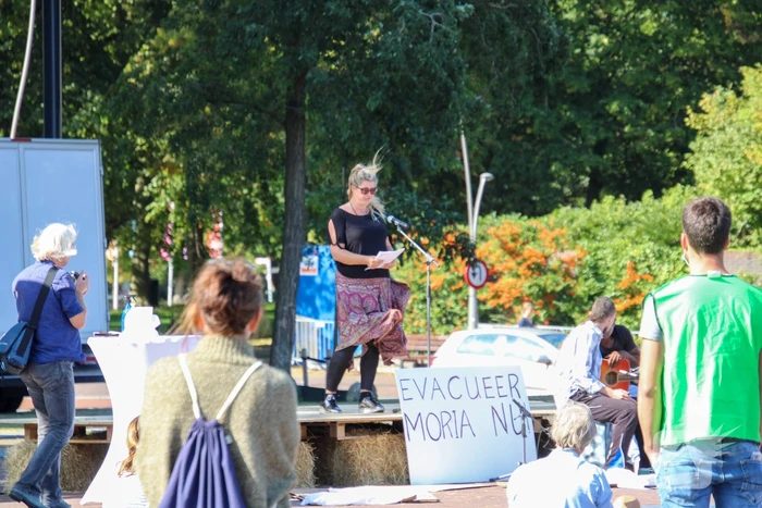 Demonstratie Evacueer Moria