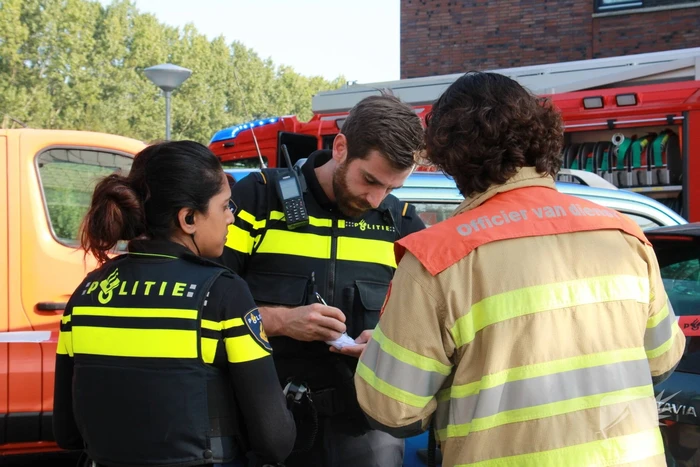 Flinke rookontwikkeling bij brand in kelder