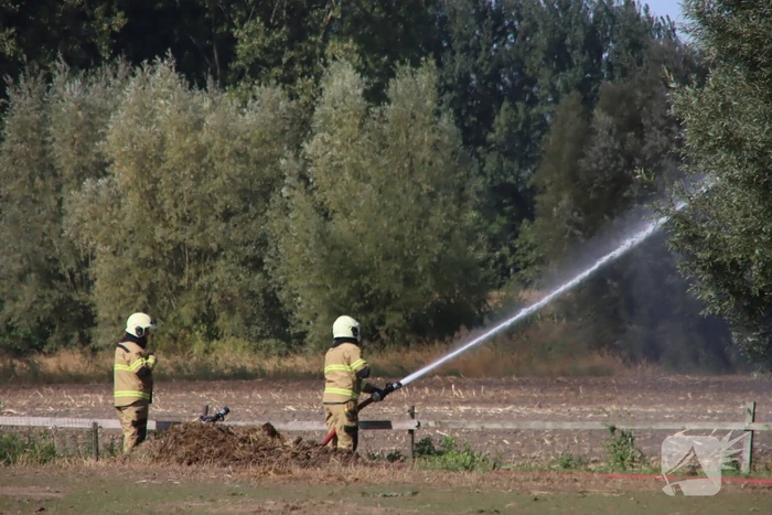 Grote schuurbrand veroorzaakt flinke rookwolken