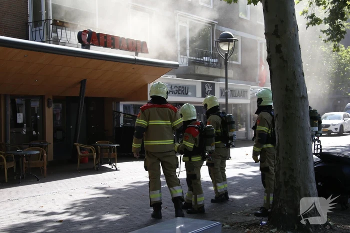 Flinke rookontwikkeling bij brand in appartement