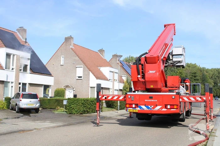 Rookontwikkeling bij brand in woning