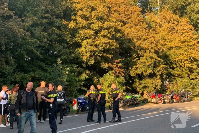 Motorrijder gewond na val