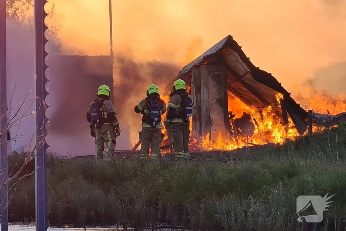 Clubhuis van crossvereniging Kooypunt verwoest door brand