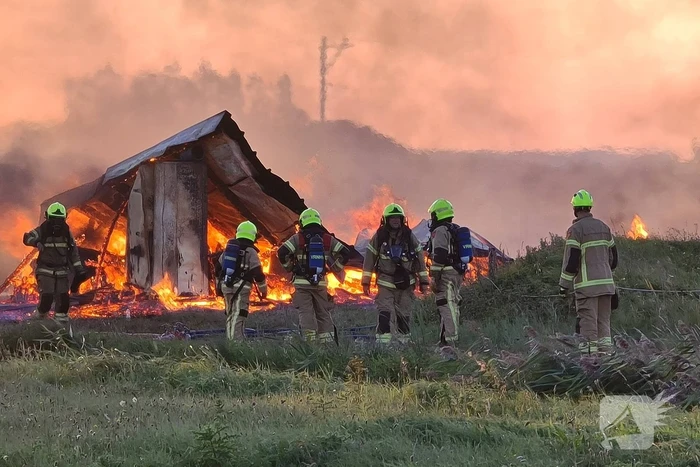 Clubhuis van crossvereniging Kooypunt verwoest door brand
