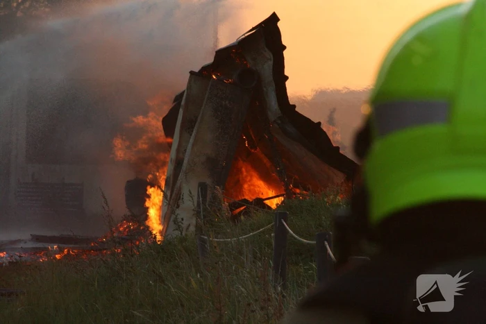 Clubhuis van crossvereniging Kooypunt verwoest door brand