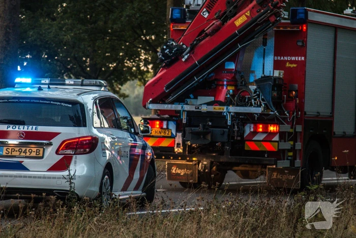 Meerdere voertuigen betrokken bij kop-staart botsing