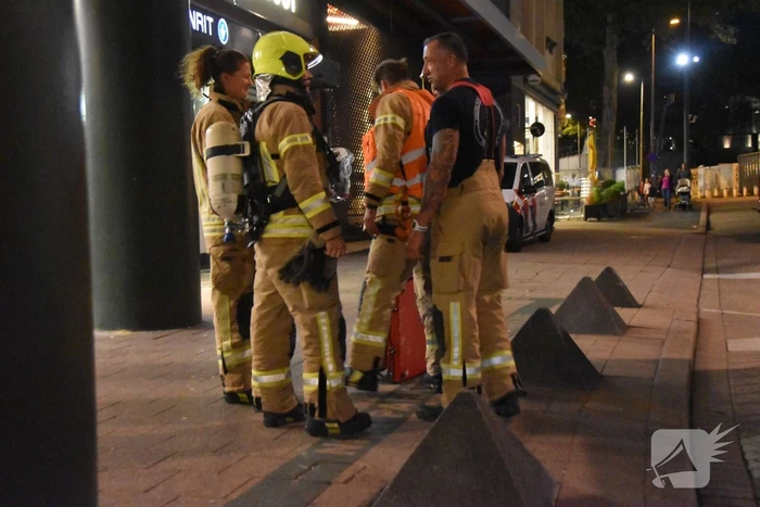 Persoon loopt brandwonden op bij keukenbrand