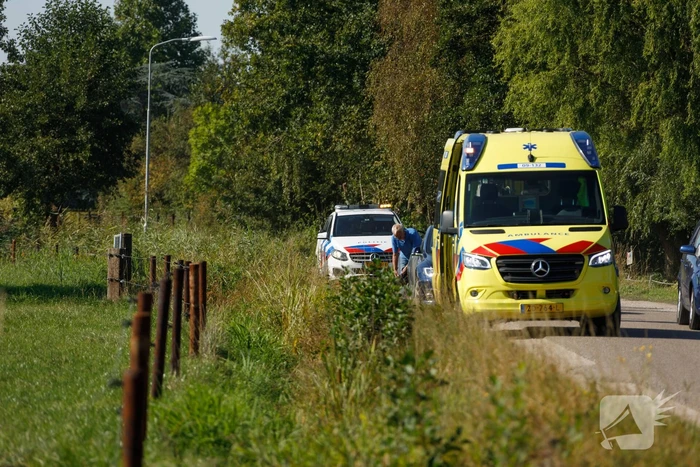 Vrouw op driewieler aangereden