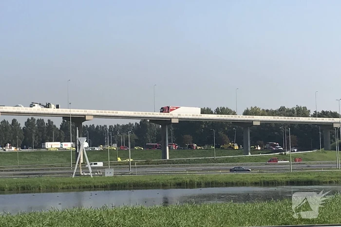 ongeval rijksweg a15 ridderkerk