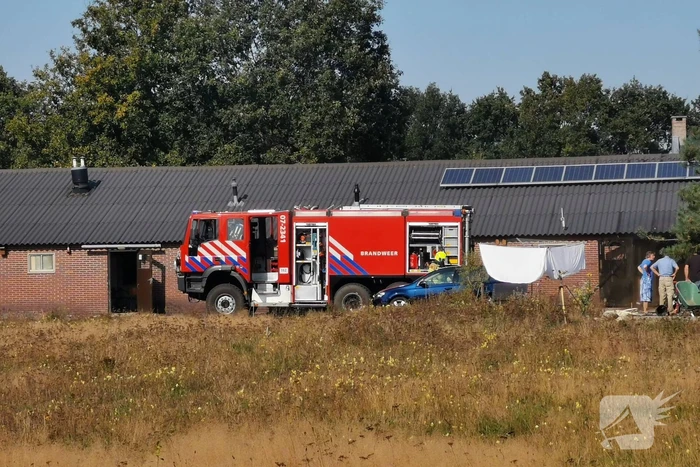 Brand in schuur camping 't Rakkertje