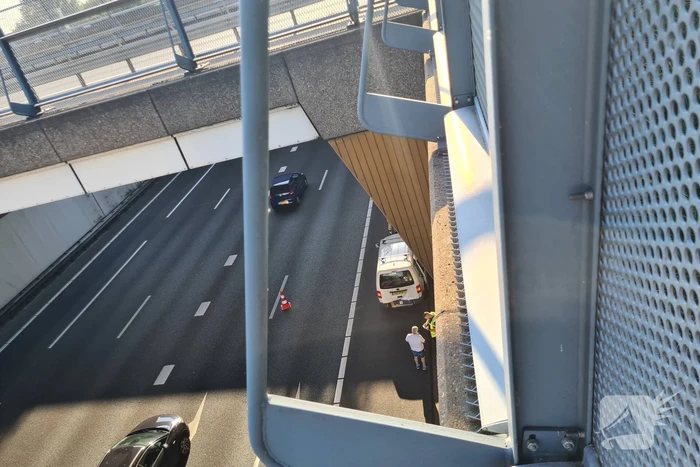 Flinke file na aanrijding