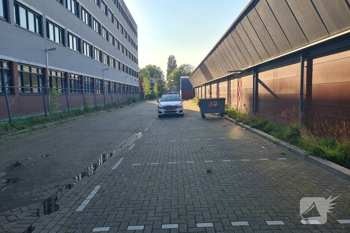 Flinke rookontwikkeling door brand in berg hooi