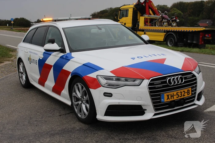 Motorrijder gewond bij aanrijding