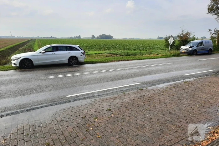 Schade bij kop-staart aanrijding
