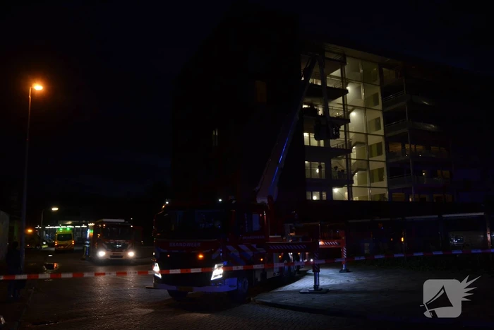 Appartementencomplex vol rook na grote brand
