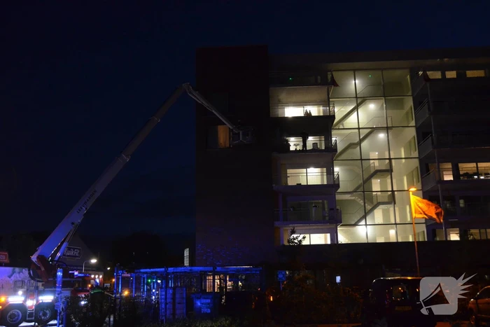Appartementencomplex vol rook na grote brand