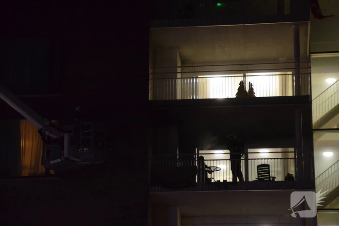 Appartementencomplex vol rook na grote brand