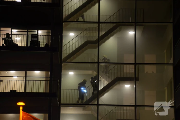 Appartementencomplex vol rook na grote brand