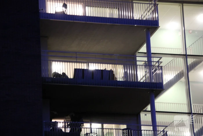 Appartementencomplex vol rook na grote brand