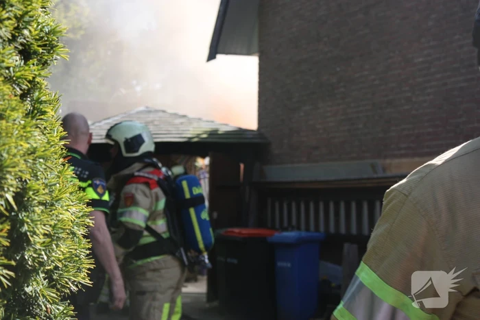 Uitslaande schuurbrand in Soesterkwartier