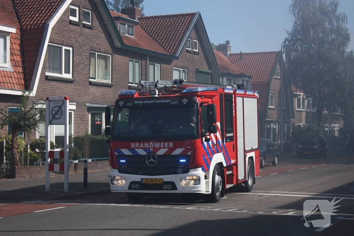 Uitslaande schuurbrand in Soesterkwartier