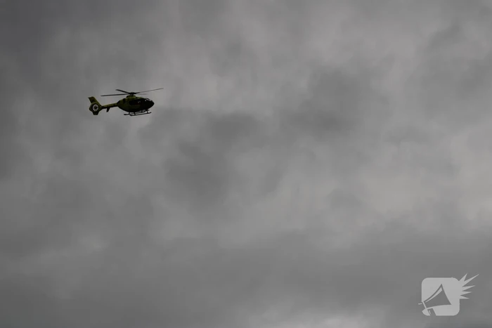 Traumahelikopter ingezet voor incident
