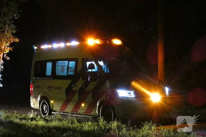 Scooterrijder gaat onderuit en raakt gewond