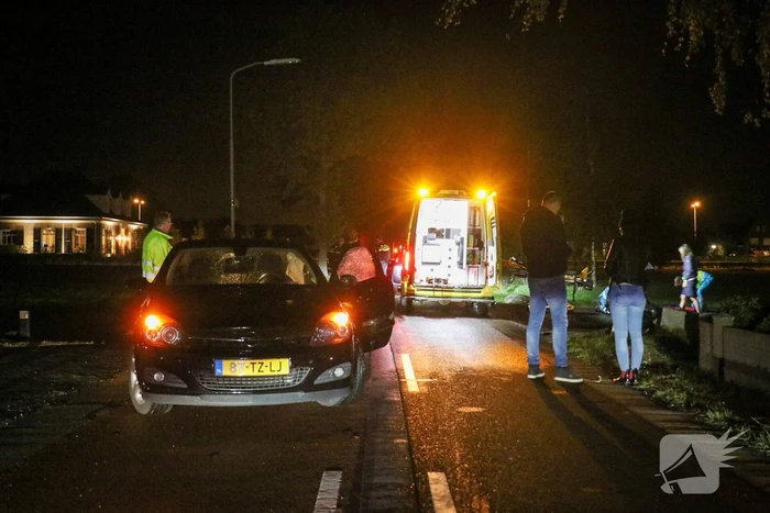 Scooterrijder gewond na aanrijding met auto