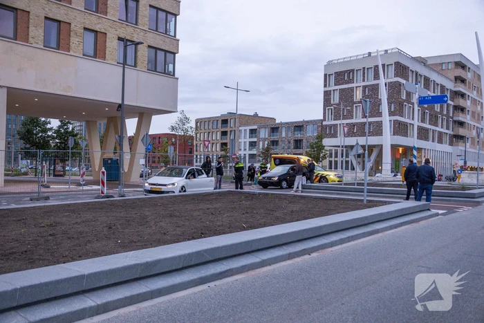 Flinke schade na aanrijding tussen twee auto's