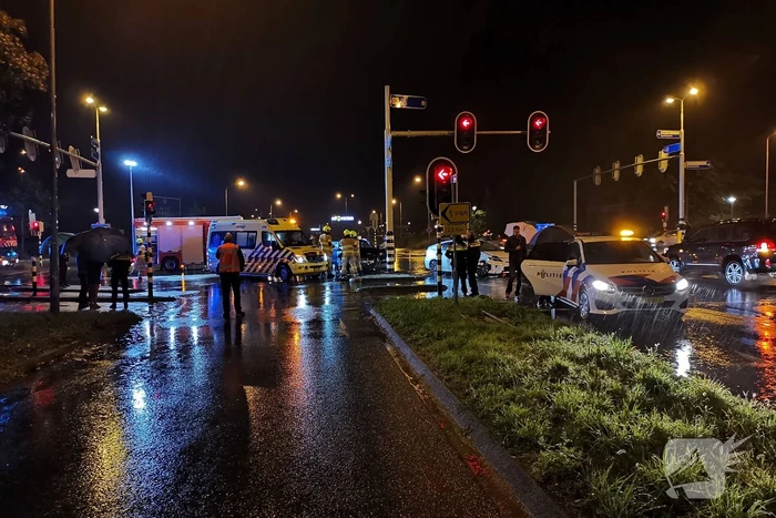 Gewonde bij aanrijding op kruising