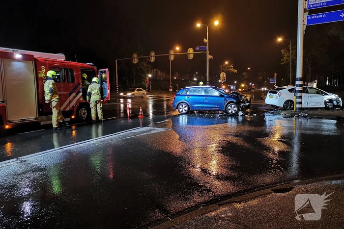 Gewonde bij aanrijding op kruising