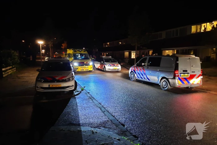 Veel politie op de been melding steekpartij