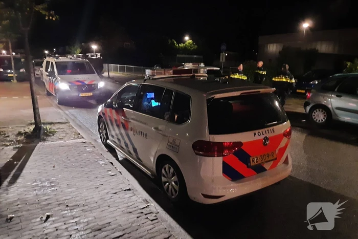 Veel politie op de been melding steekpartij