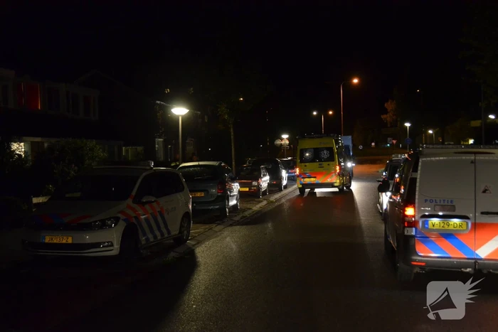Veel politie op de been melding steekpartij