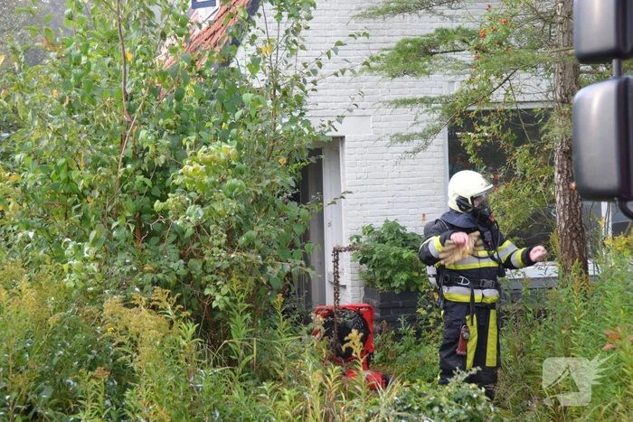 Brand in woning is snel geblust