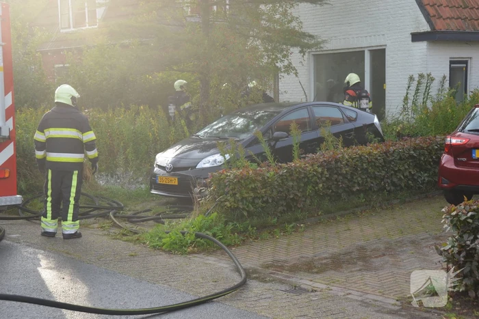 Brand in woning is snel geblust