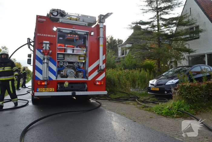 Brand in woning is snel geblust