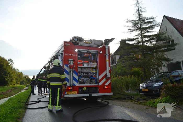 Brand in woning is snel geblust