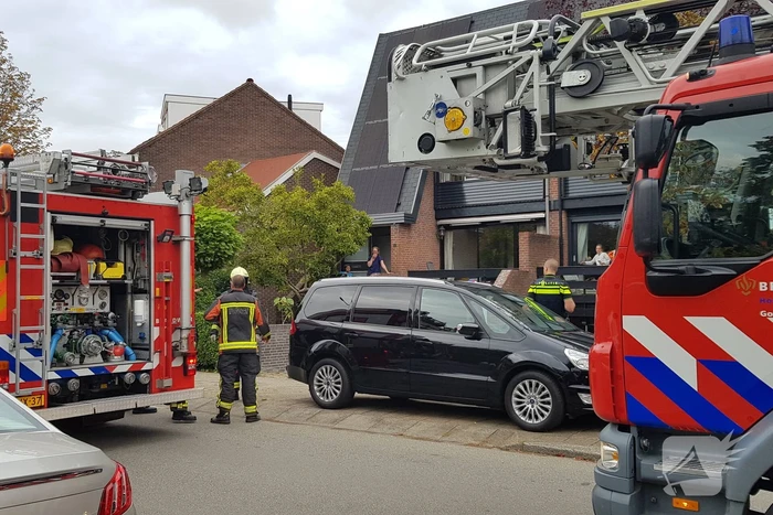 Brand in woning