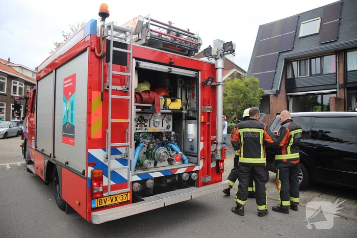 Brand in woning