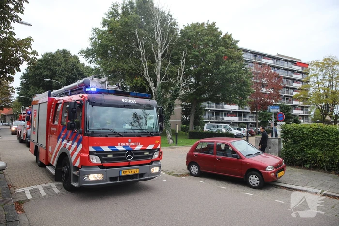 Brand in woning