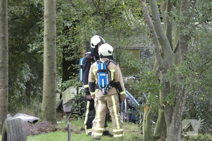 Gaslucht waargenomen naast woning