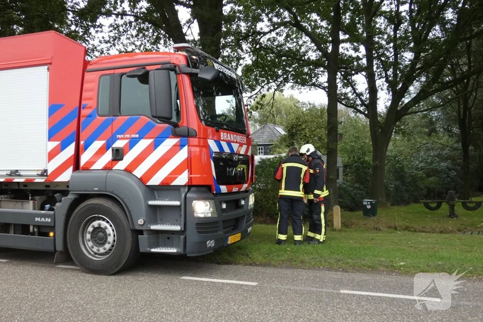 Gaslucht waargenomen naast woning