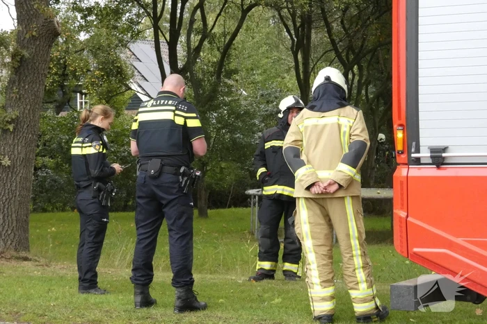 Gaslucht waargenomen naast woning