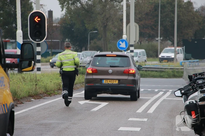 Boetes uitgedeeld bij verkeersongeval